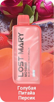 Lost Mary MO10000 by Elf Bar POD-1 "Blue Dragon Fruit Peach" 20